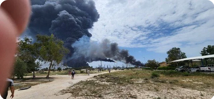 Airstrikes Hit Iran’s Lavan Island Oil Refinery Hours After Ceasefire Deal