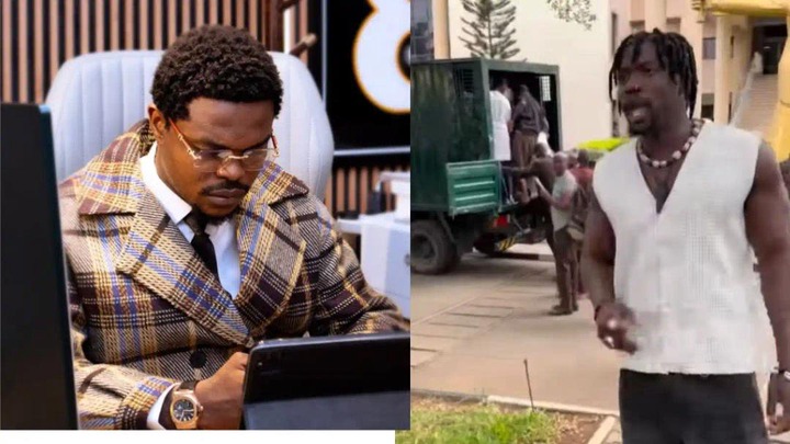 Blord being escorted from Abuja court to Kuje prison over impersonation charge