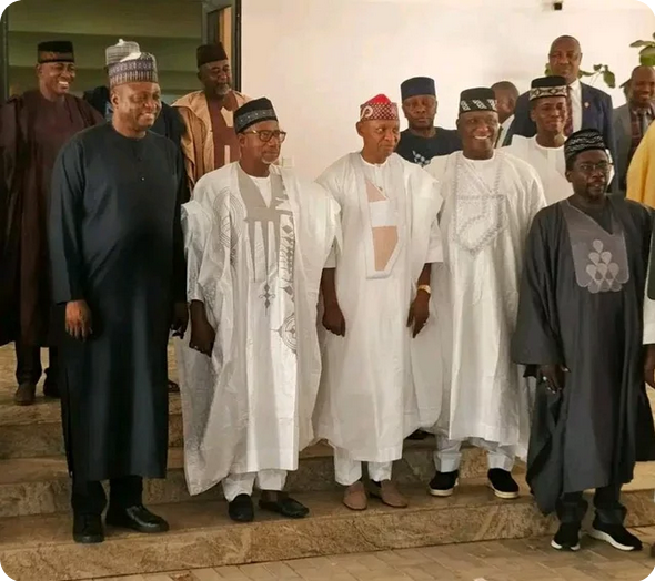 APC leaders meeting Bauchi Governor Bala Mohammed at Government House over political discussions