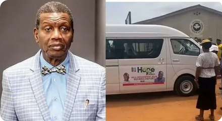 Religion Crisis Pastor Adeboye’s Church Receives Tinubu Bus While Christian Communities Bury Their Dead