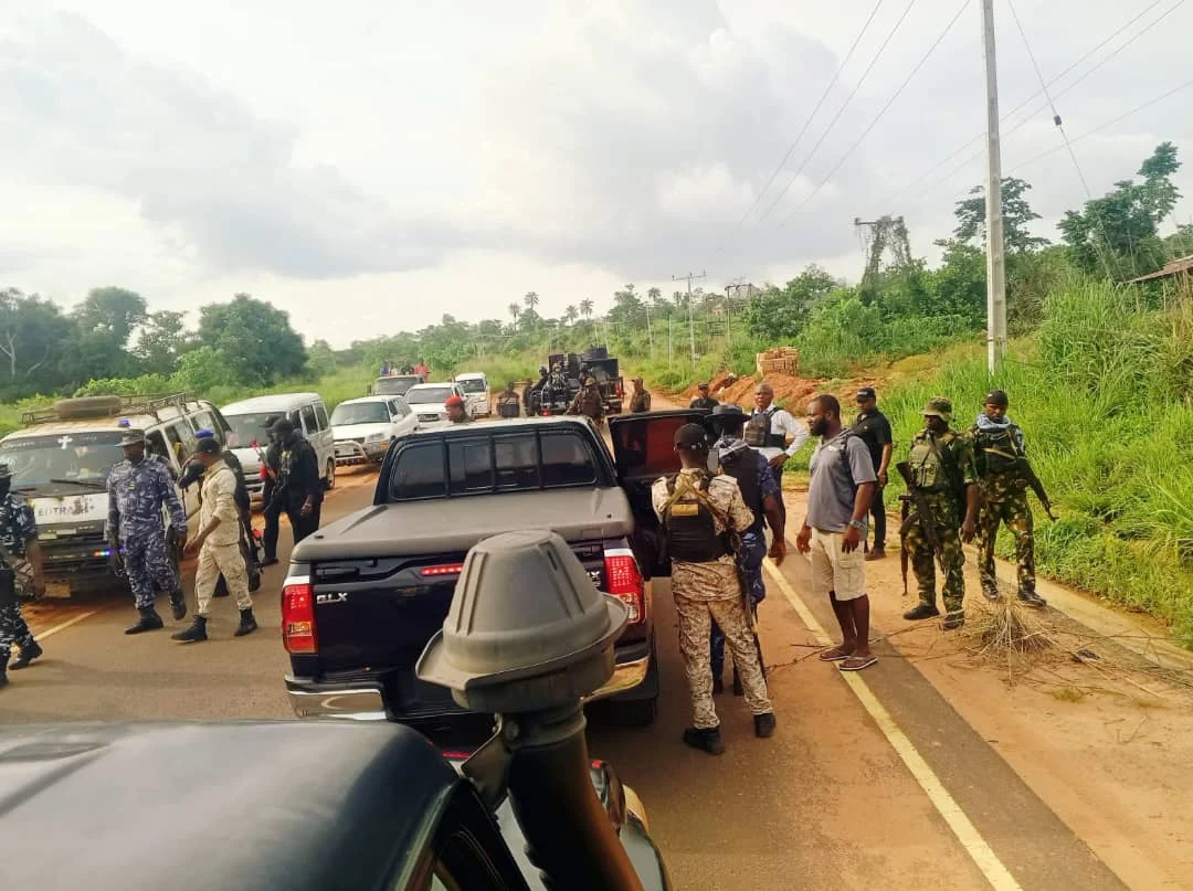 Heavy Security at Aso Rock