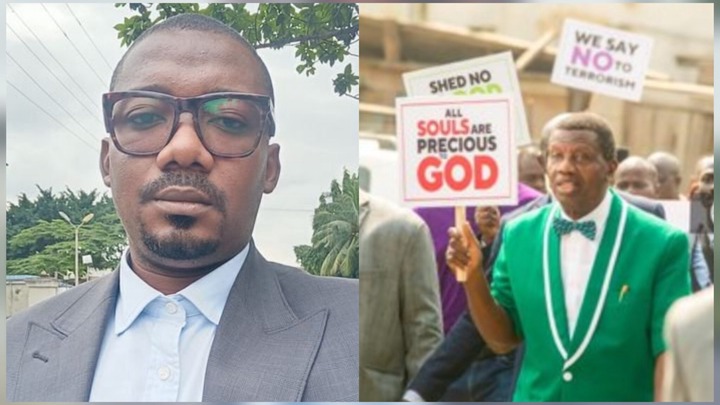 RCCG replies man asking pastor Adeboye to protest against Tinubu