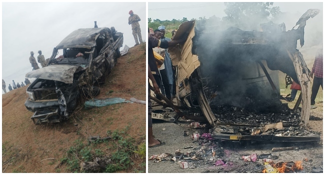 Six Burnt To Death In Adamawa Auto Accident • Channels Television